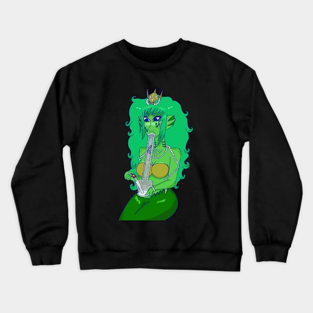 Smoke That Seaweed Crewneck Sweatshirt by Pink_lil_Ghost